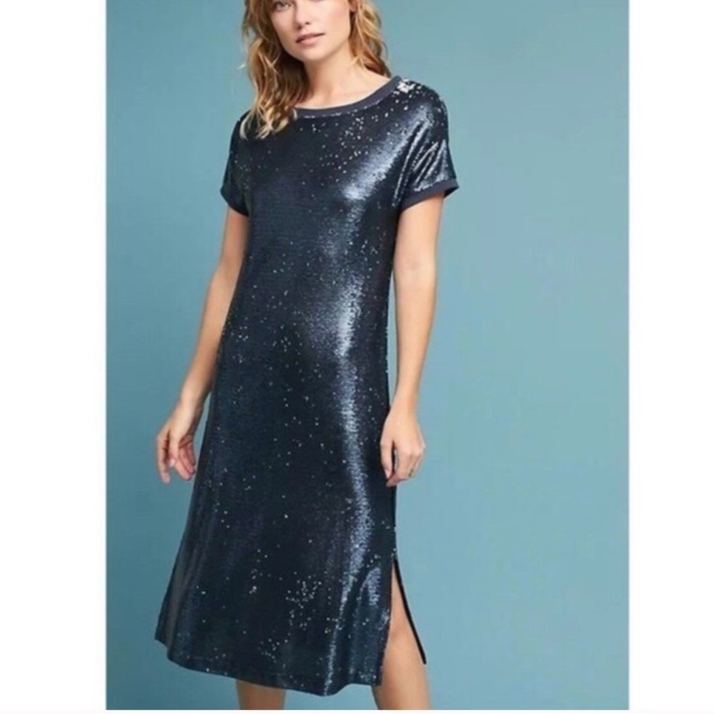 NWT Anthropologie Moulinette Soeurs Sequin Dress